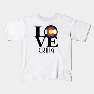 LOVE Craig Colorado Kids T-Shirt